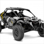 Preview: X-Design Grey-Yellow M Version for Can-Am Maverick R 2 Doors